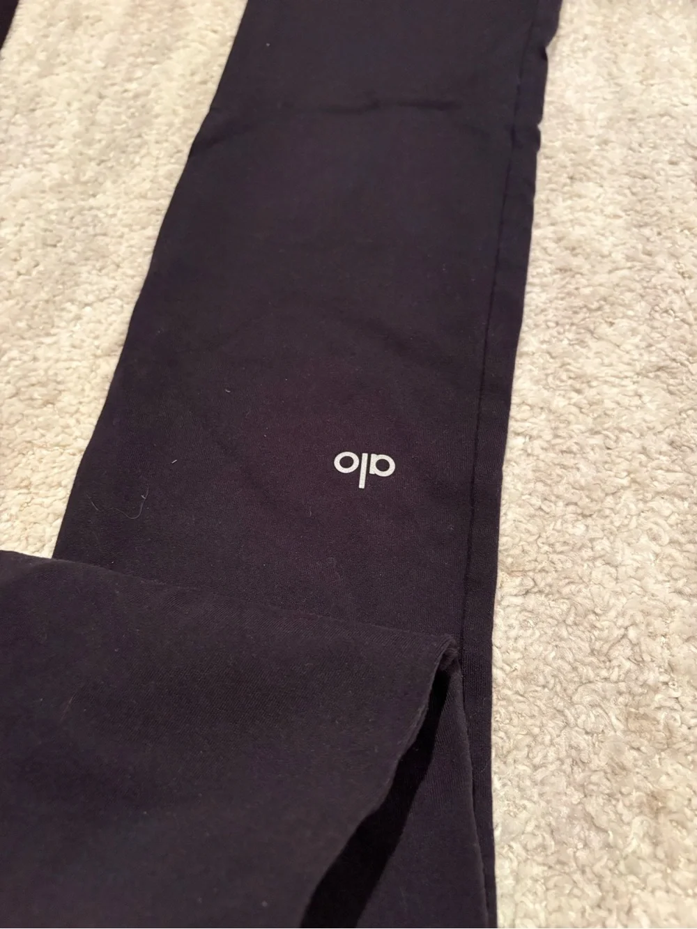 ALO Yoga Black Flare Leggings